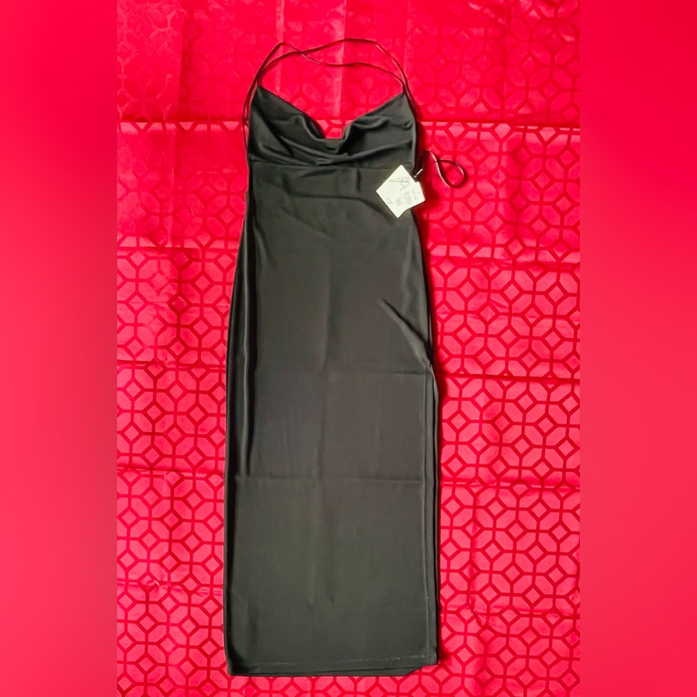 Peep Studio Black Cocktail Dress. Size Medium.